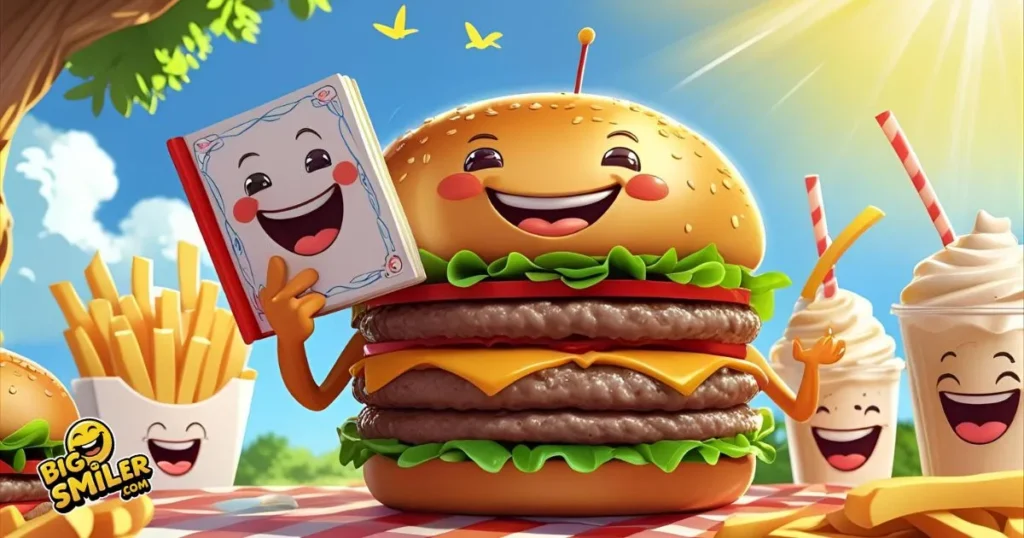 Burger Riddles and Puns