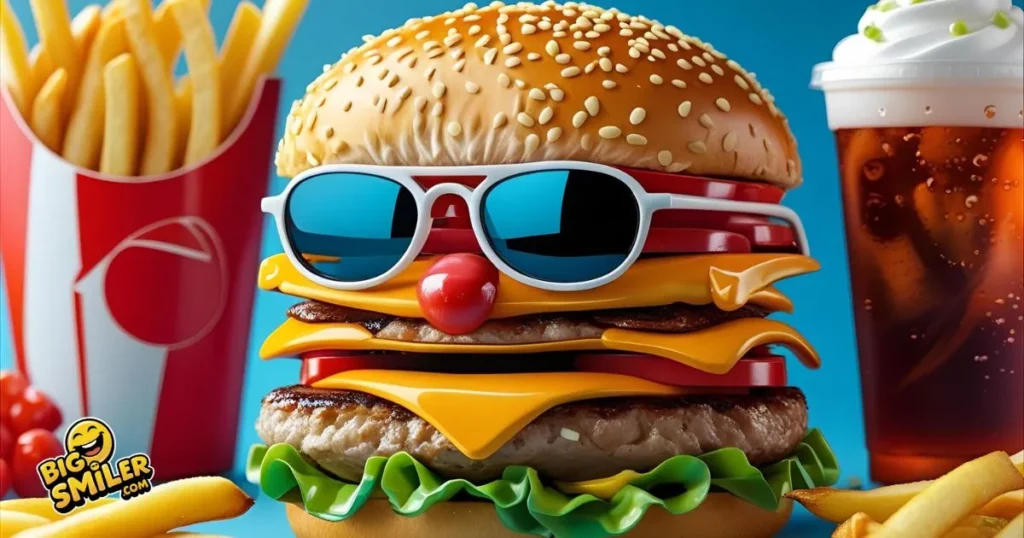 Burger Themed Instagram Posts