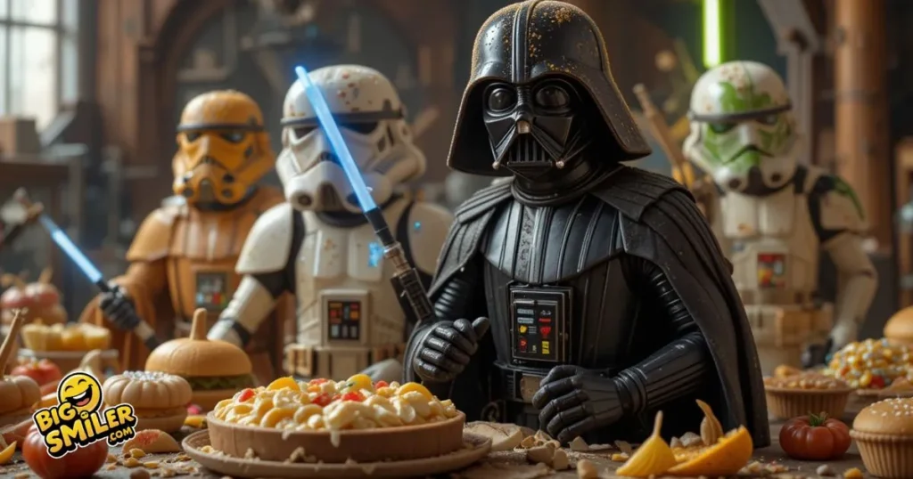 Characters as Star Wars Foods
