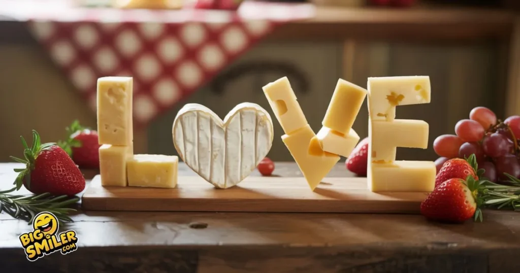 Cheesy Valentine Food Puns