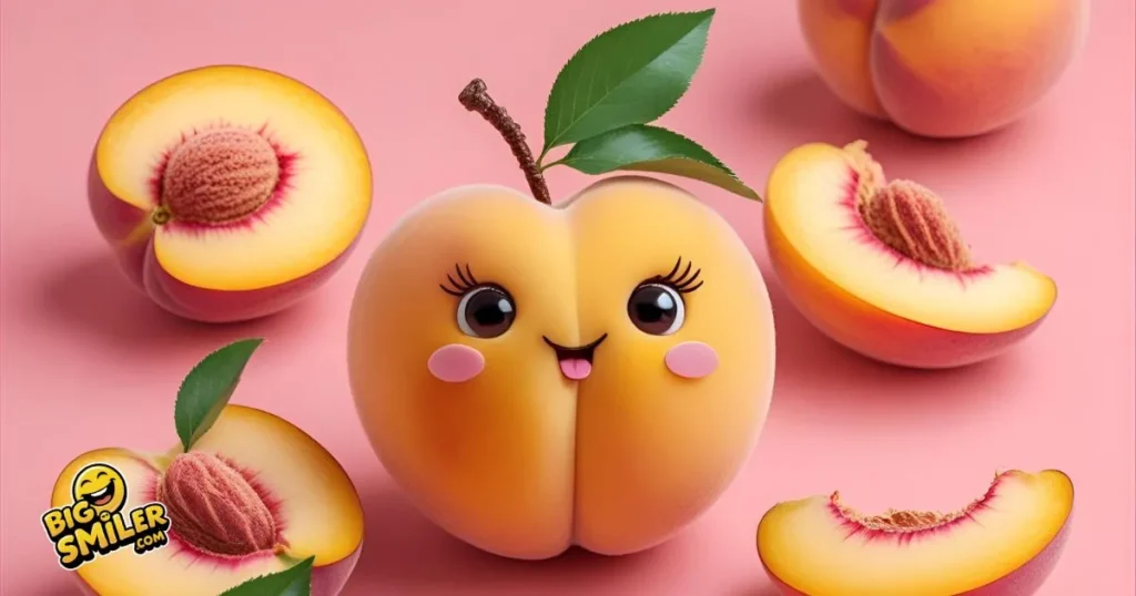 Cute Peach Puns
