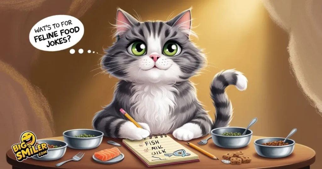 Feline Food Joke Ideas