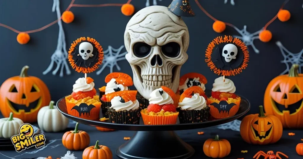 Ghoulish Halloween Party Food Puns