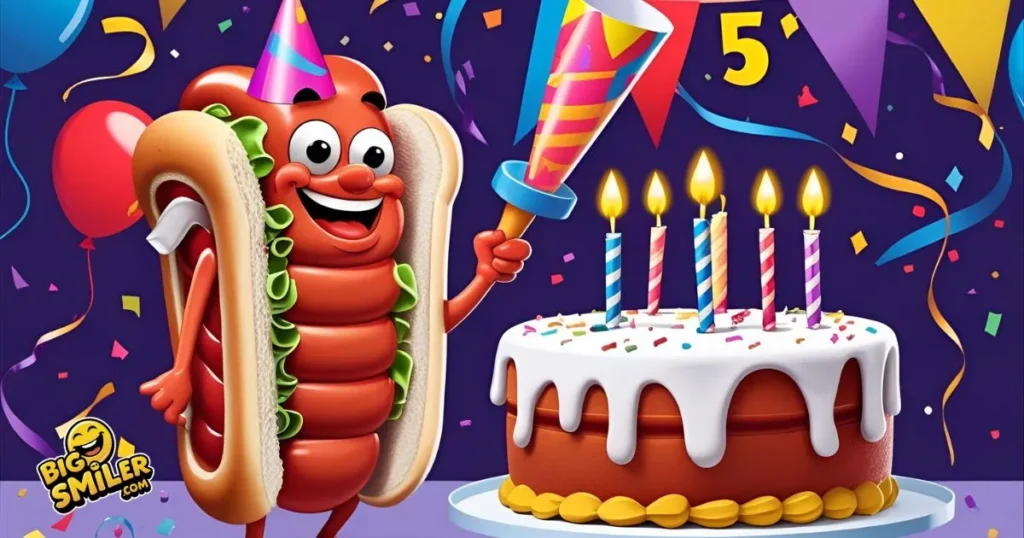 Hot Dog Puns for Birthdays