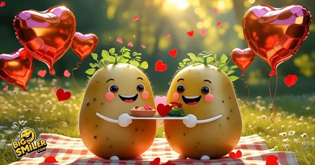 Romantic Potato Puns to Melt Hearts
