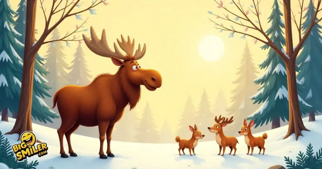 Cute Moose Jokes for Instagram Captions