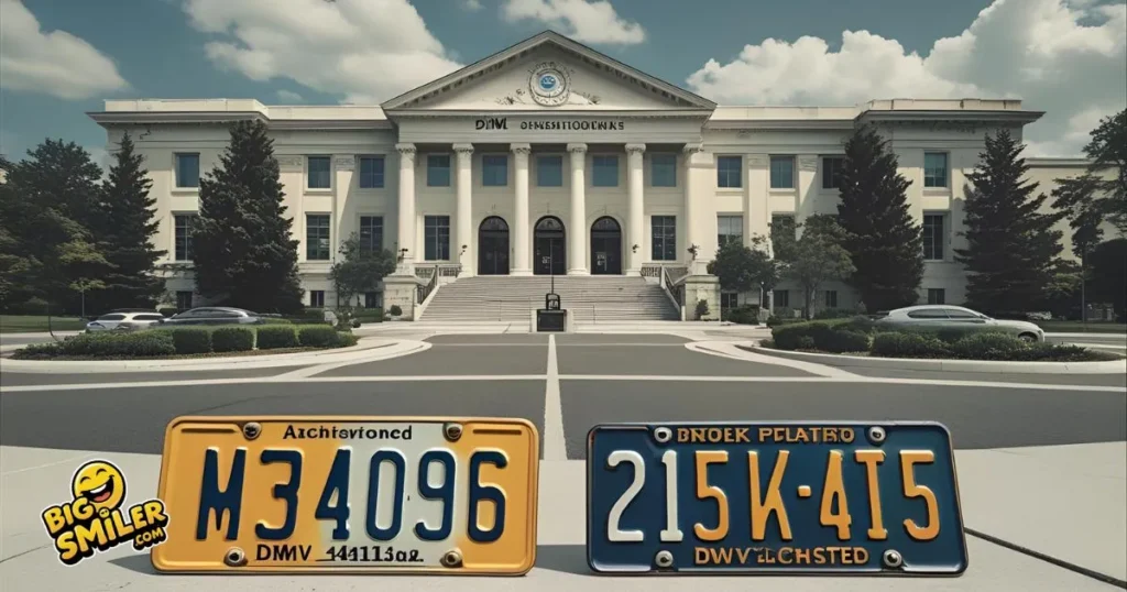 DMV and License Plate Jokes
