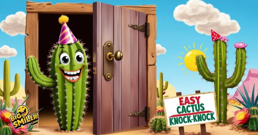 Easy Cactus Knock Knock Jokes