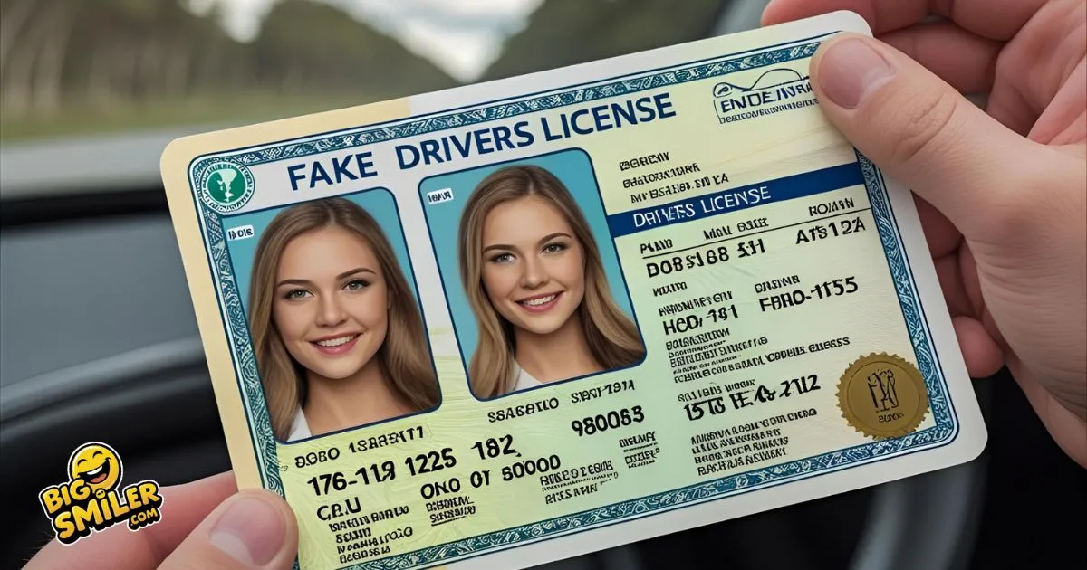 Fake Drivers License Puns And Jokes