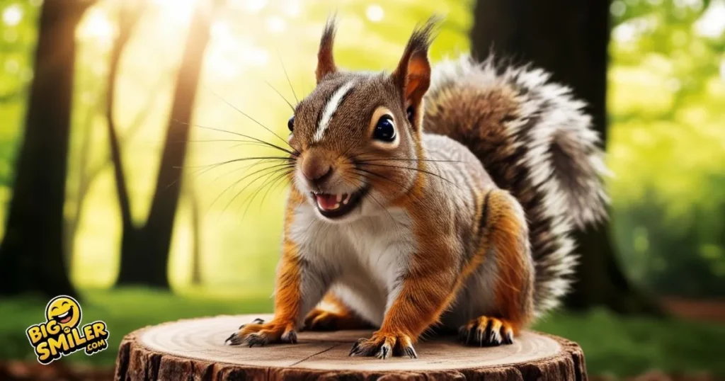 Funny Squirrel Captions Wildlife Photos