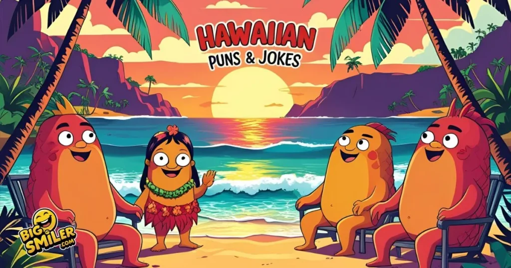 Hawaiian Puns and Jokes Dirty