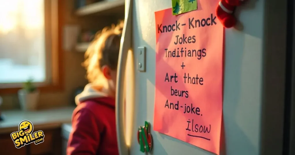 Holiday knock knock joke list