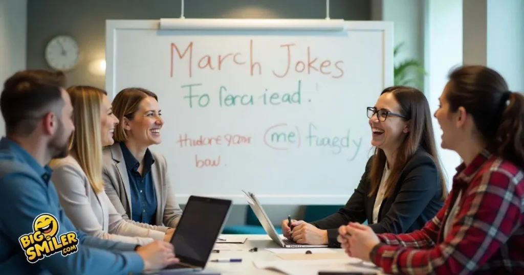 March Jokes to Share at Work