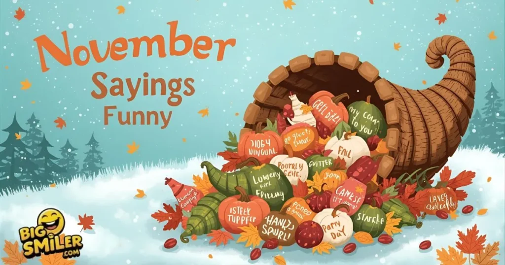 November Sayings Funny