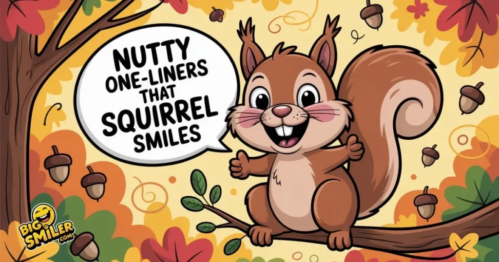 Nutty One Liners That Squirrel Smiles