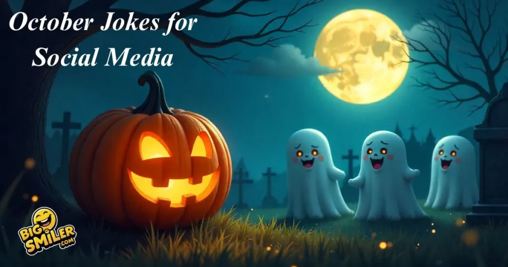 October Jokes for Social Media