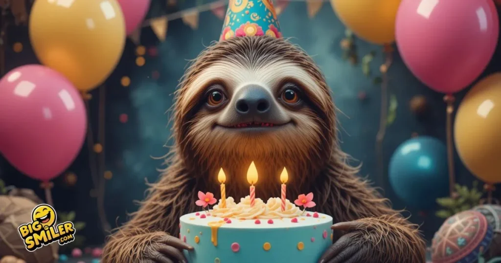 Sloth Birthday Jokes
