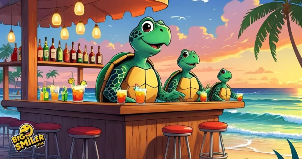 Turtle Bar & Pub Jokes 