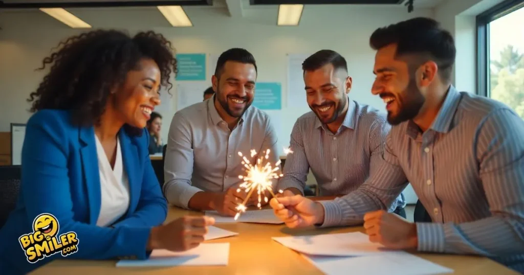 Workplace Firework Jokes That Pop