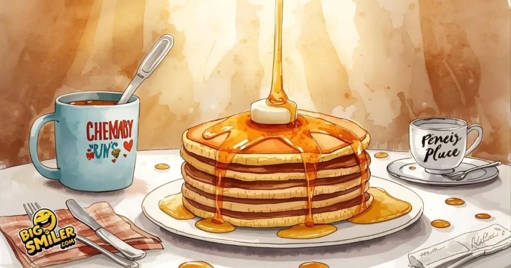 Breakfast Pancake Puns