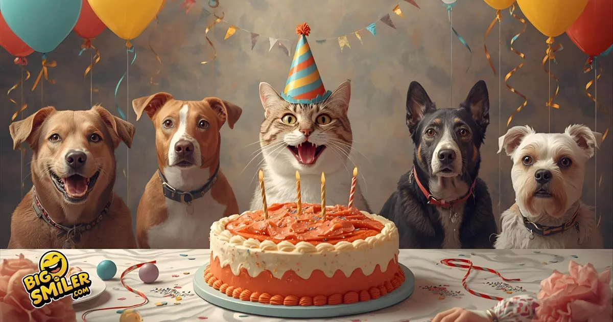 Cat Birthday Puns
