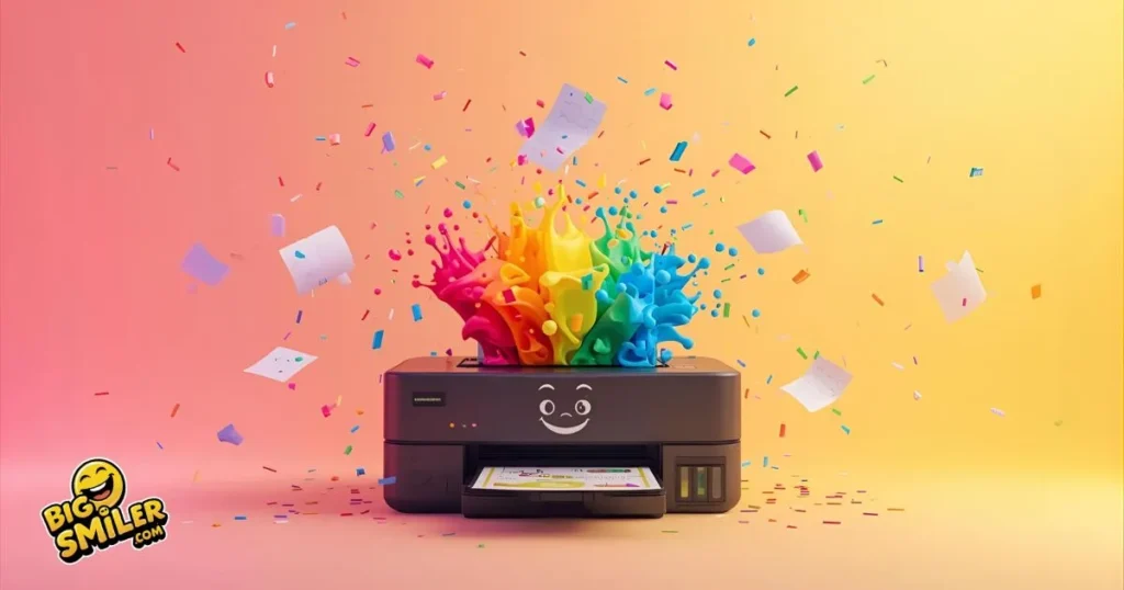 Colorful Printing Puns