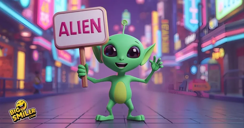 Cute Alien Puns