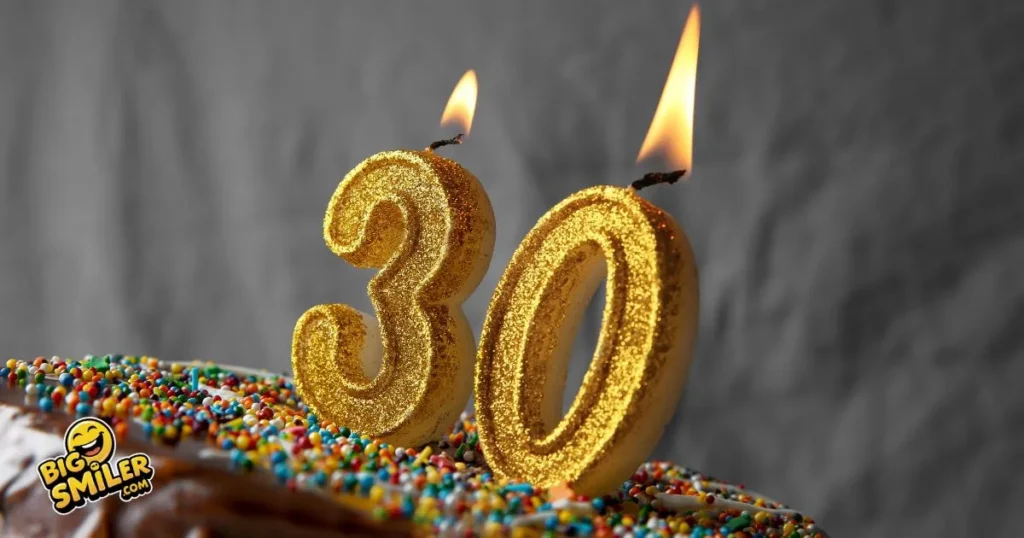 Hilarious 30th Birthday Puns