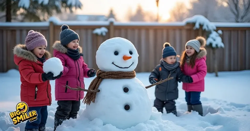 Kids Snowman Puns