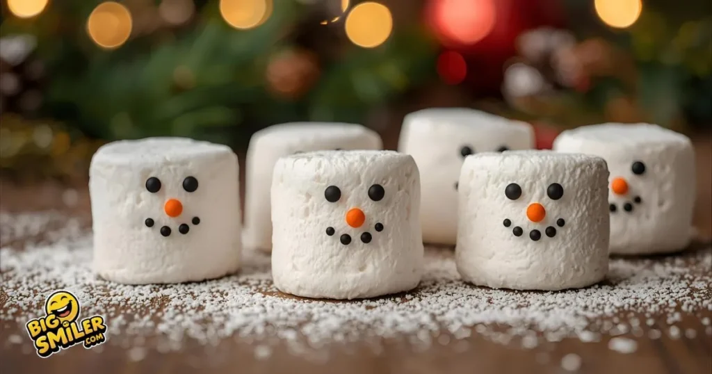 Marshmallow Puns for Christmas