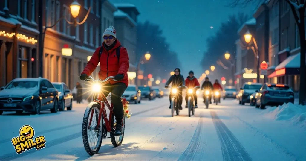 Merry Christmas Bicycle Puns