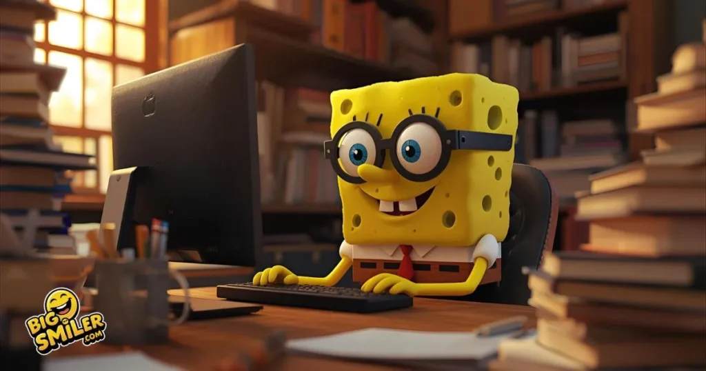 Nerdy Sponge Puns