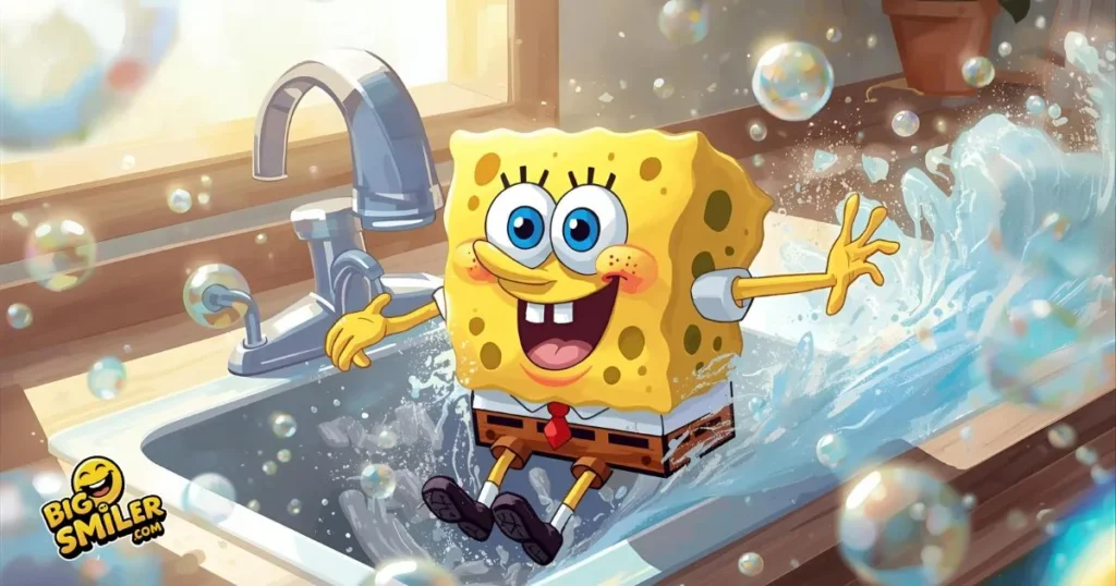 Quick Sponge Puns
