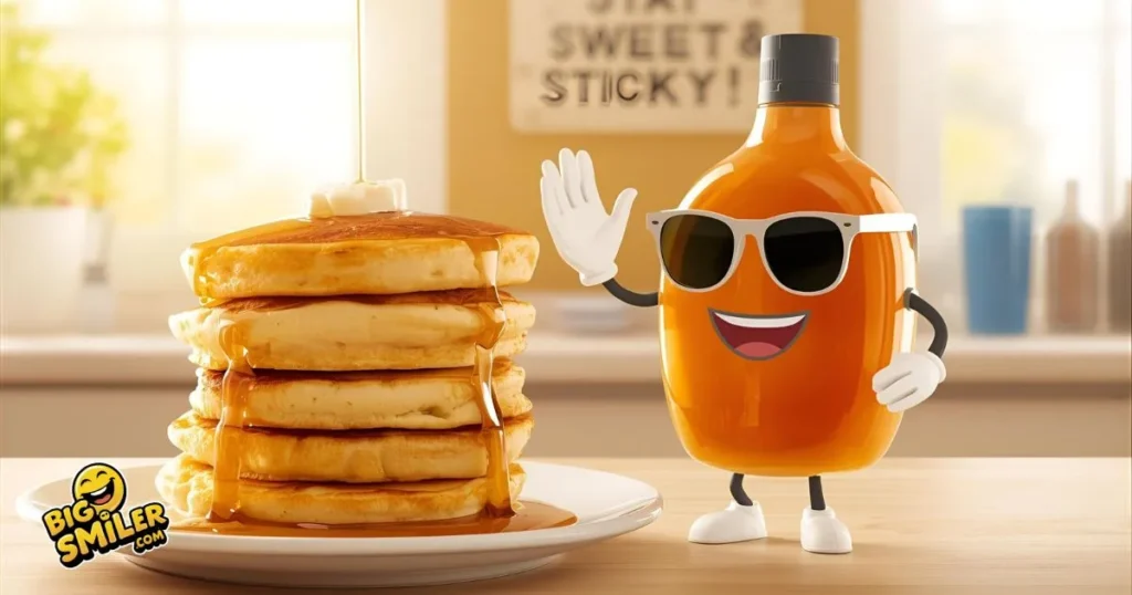 Short Syrup Puns