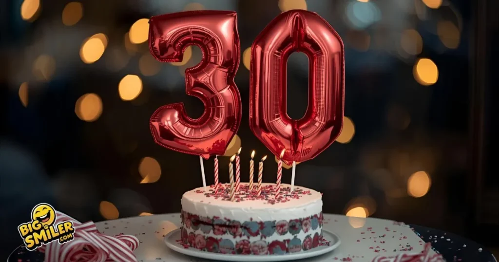 Smart 30th Birthday Puns