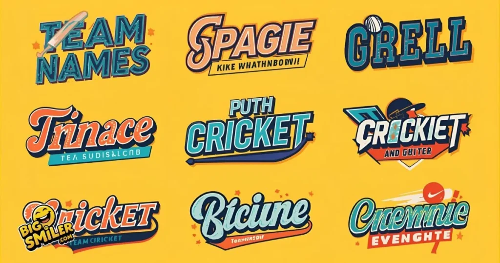 Team Names Cricket Puns