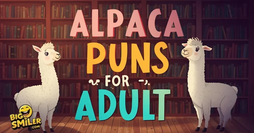 Alpaca Puns for Adults