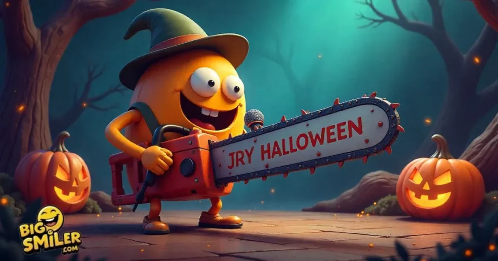 Chainsaw Puns for Halloween