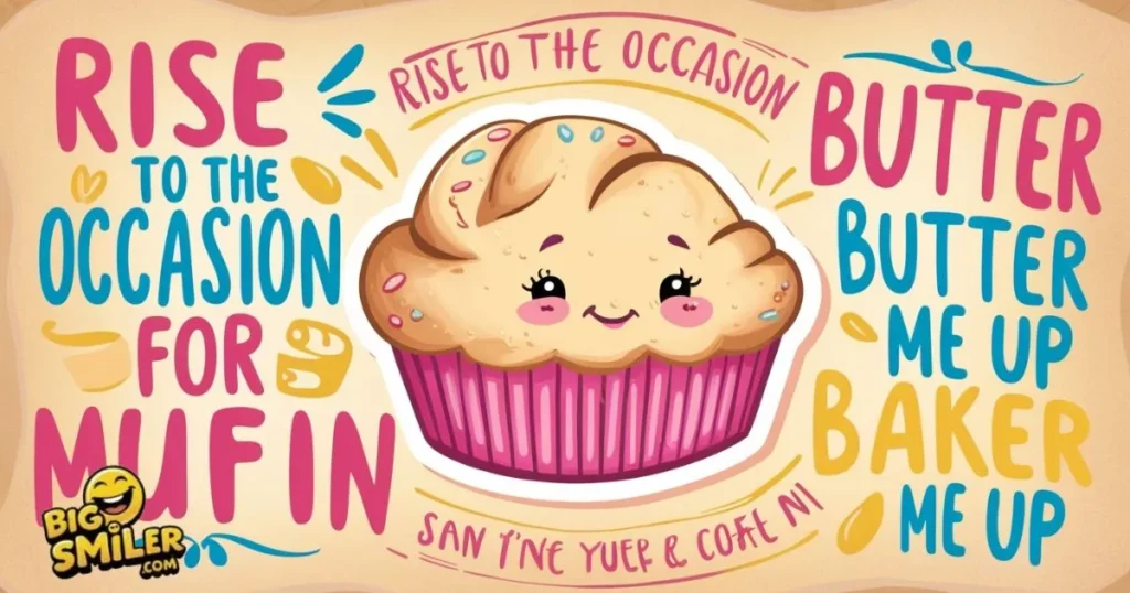 Cute Muffin Wordplay Puns