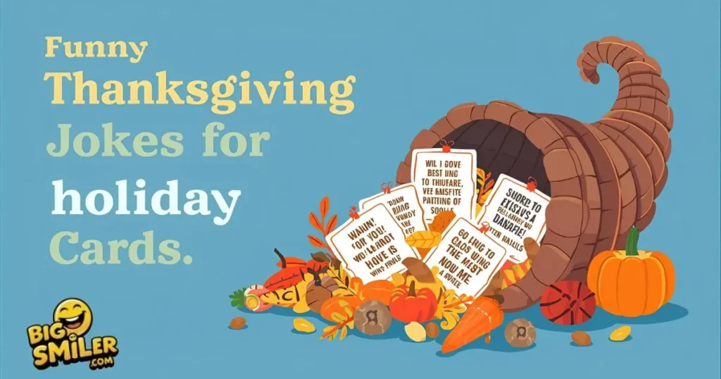 Funny Thanksgiving Jokes for Holiday Cards