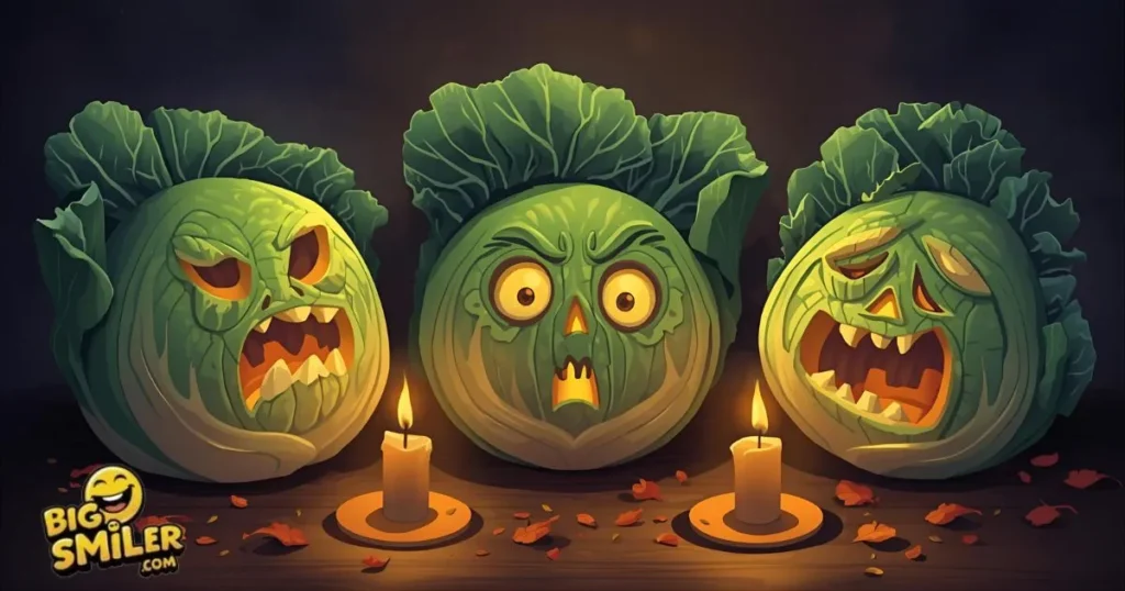 Halloween Cabbage Puns