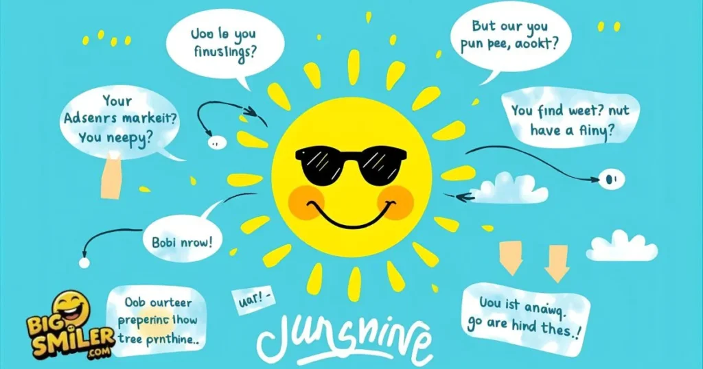 Sunshine Puns in English
